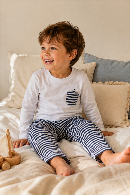 Pijama Piratas Azul