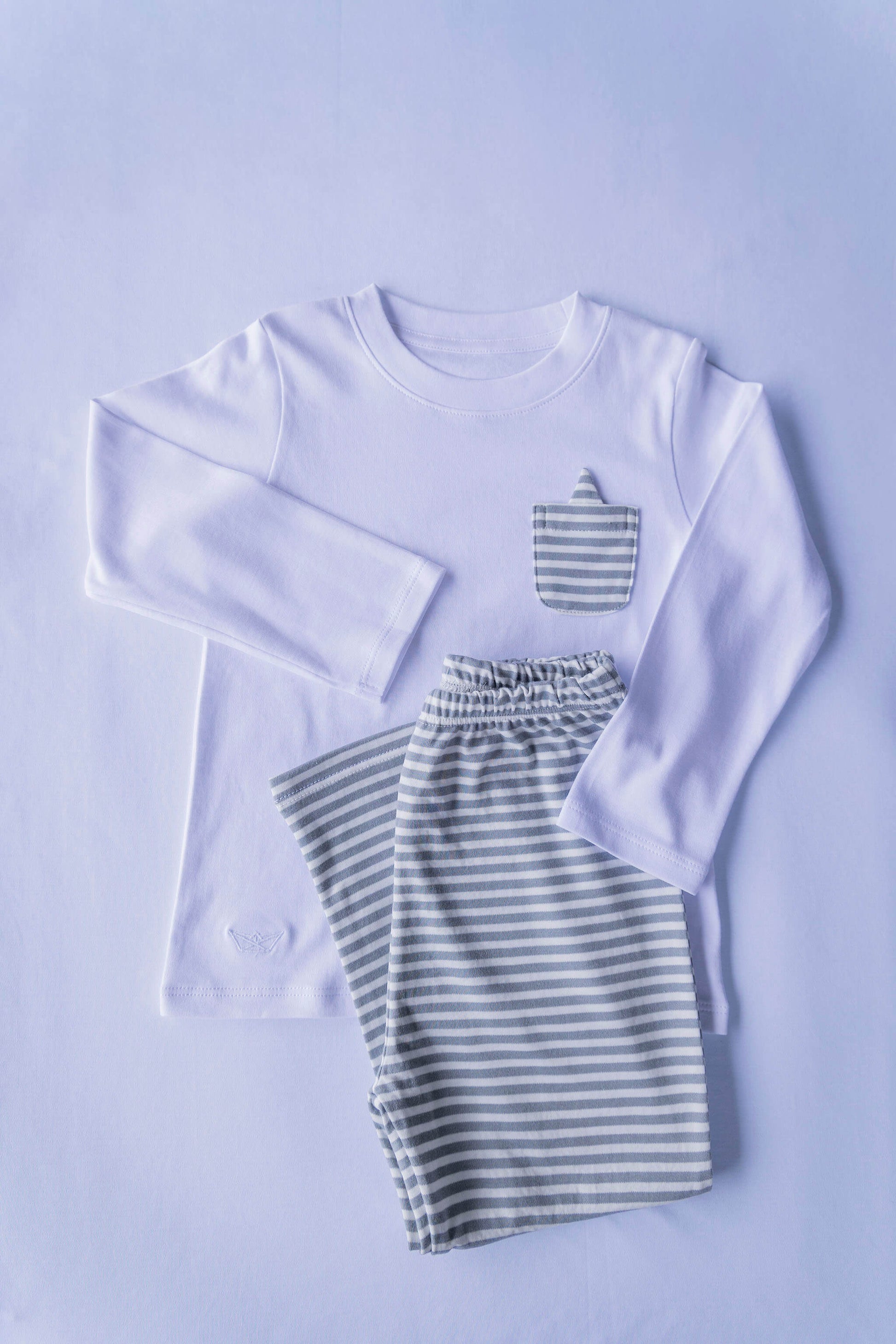 Pijama Piratas Gris